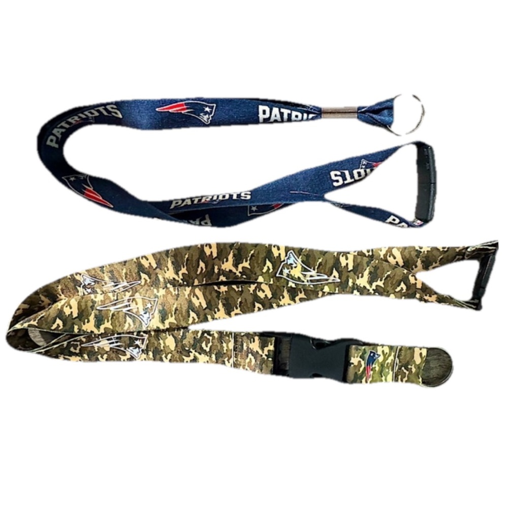 2 Patriots Camouflage and Navy Lanyard Set